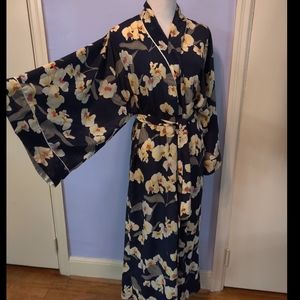 Kimono dressing gown bathrobe